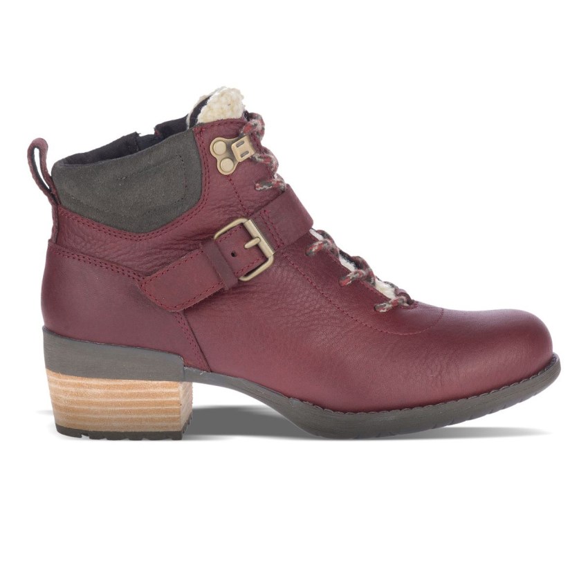 Bottes Merrell Shiloh II Lace Waterproof Bordeaux Femme | J.N.GMPW